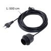 KABEL DOMINIK - svart, Basics, plast (500cm)