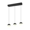 LED-HÄNGLAMPA SESTINE - svart, Modern, metall/plast (60/9/150cm) - Mömax