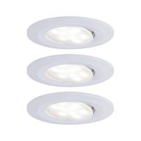 LED-Deckenleuchte Calla IP65 max. 3x 6 Watt, 3-teilig - Weiß, Basics, Kunststoff (9/9/9cm) - Paulmann