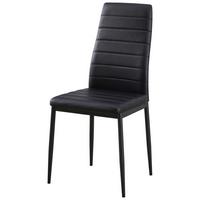 Scaun FRANZI *PH* - negru, Konventionell, metal/textil (42/95/51cm) - Best Price