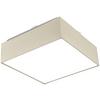 TAKLAMPA STOFFI - vit, Modern, textil/plast (40/40/15cm) - Modern Living
