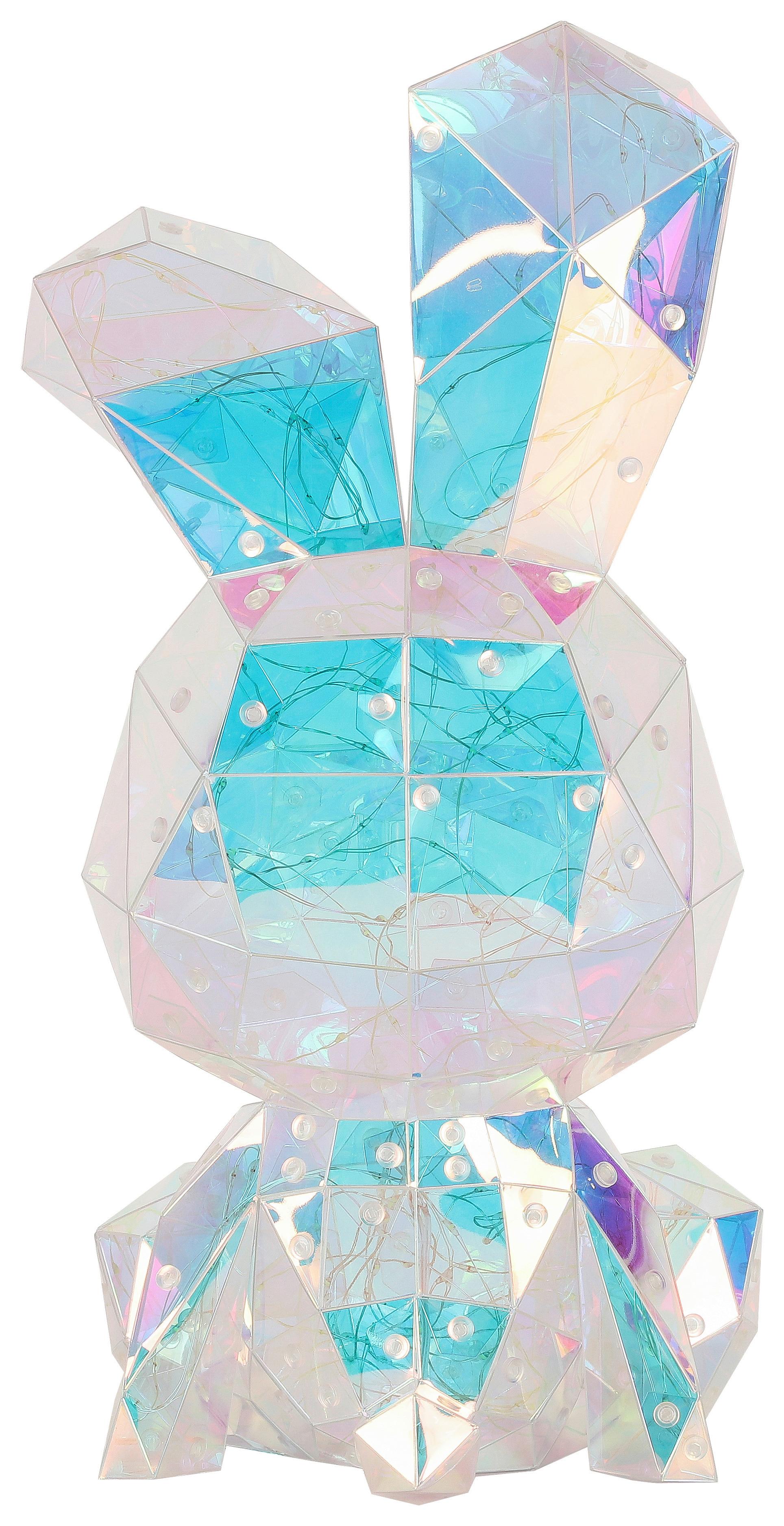 LEDSIERLAMP RABI - Transparant, Modern, Kunststof (20/20/41cm) - Mömax
