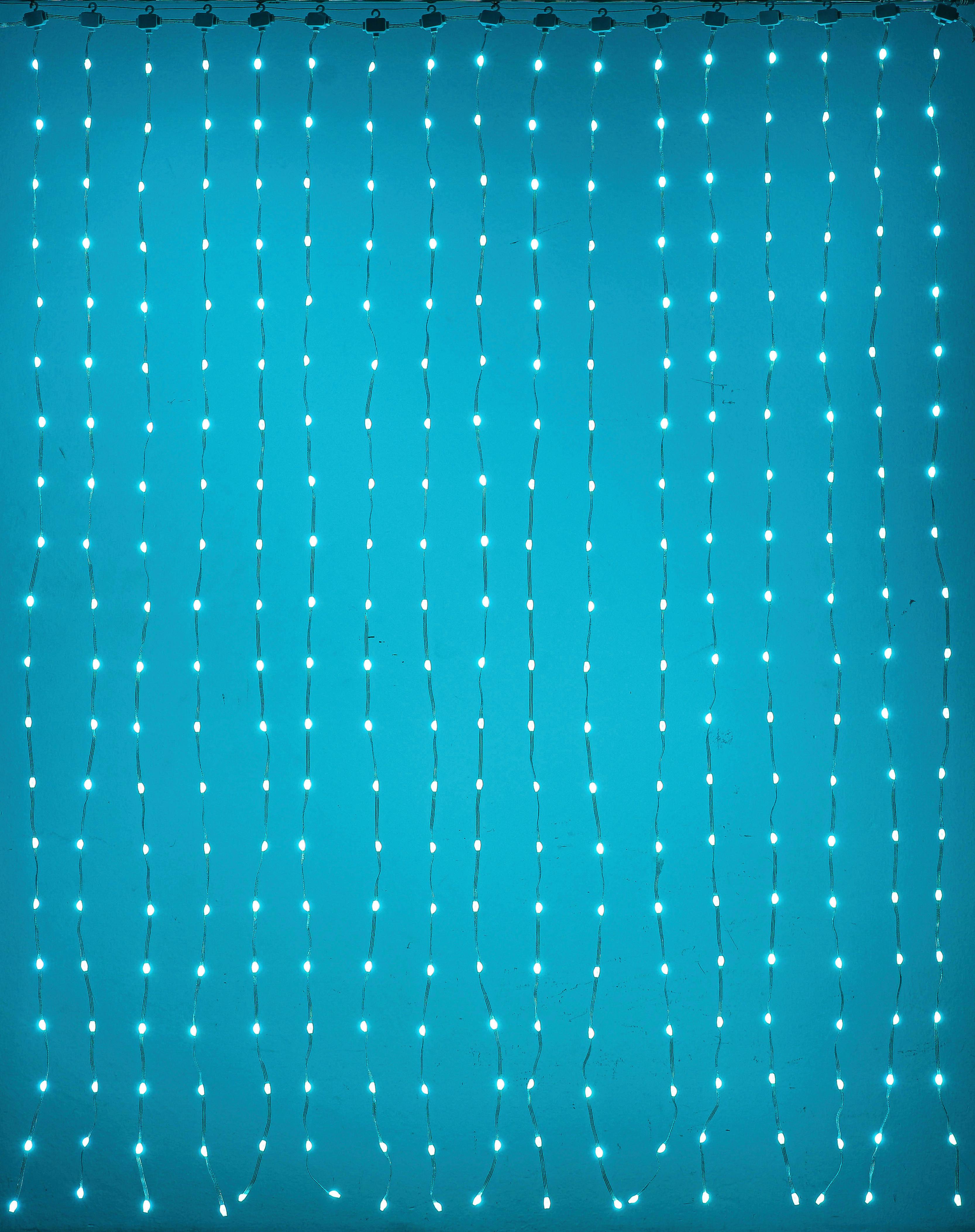 LED-DEKORATIONSLAMPA VORHUN - vit/svart, Klassisk, plast (140/140cm) - Mömax
