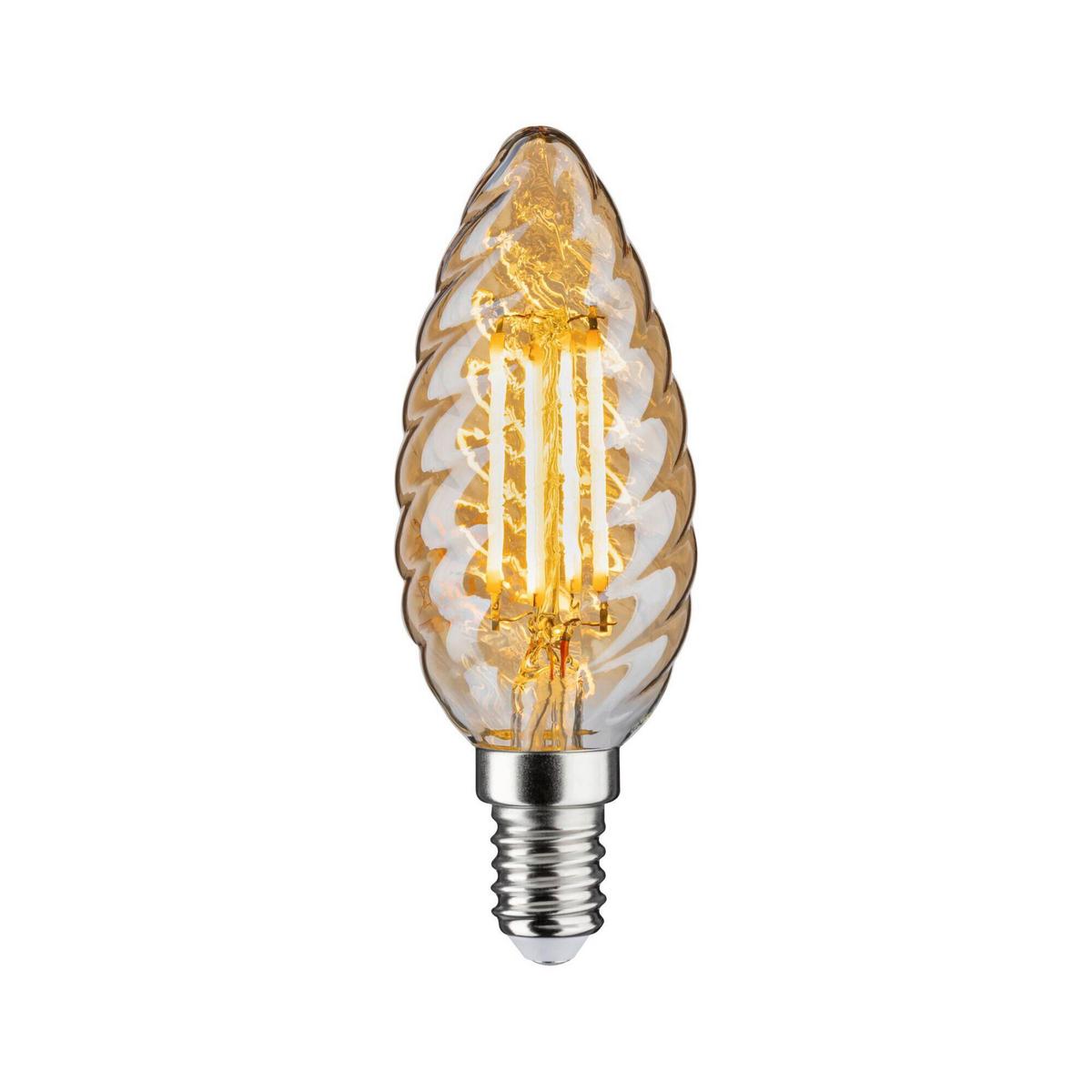 LED-Leuchtmittel 28709 max. 4,7 Watt - Goldfarben, Basics, Glas (9,8/3,5cm) - Paulmann