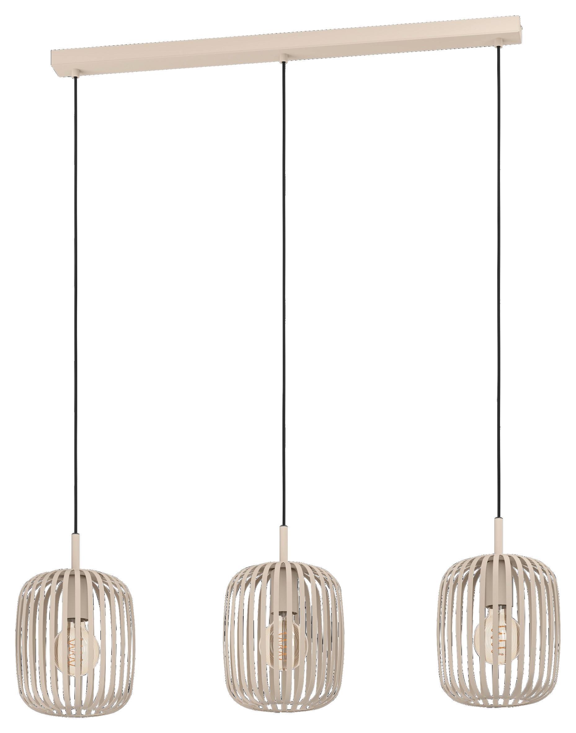 LAMPA WISZĄCA 900497 ROMAZZINA - kolor piaskowy, Design, metal (90/20/110cm) - Eglo