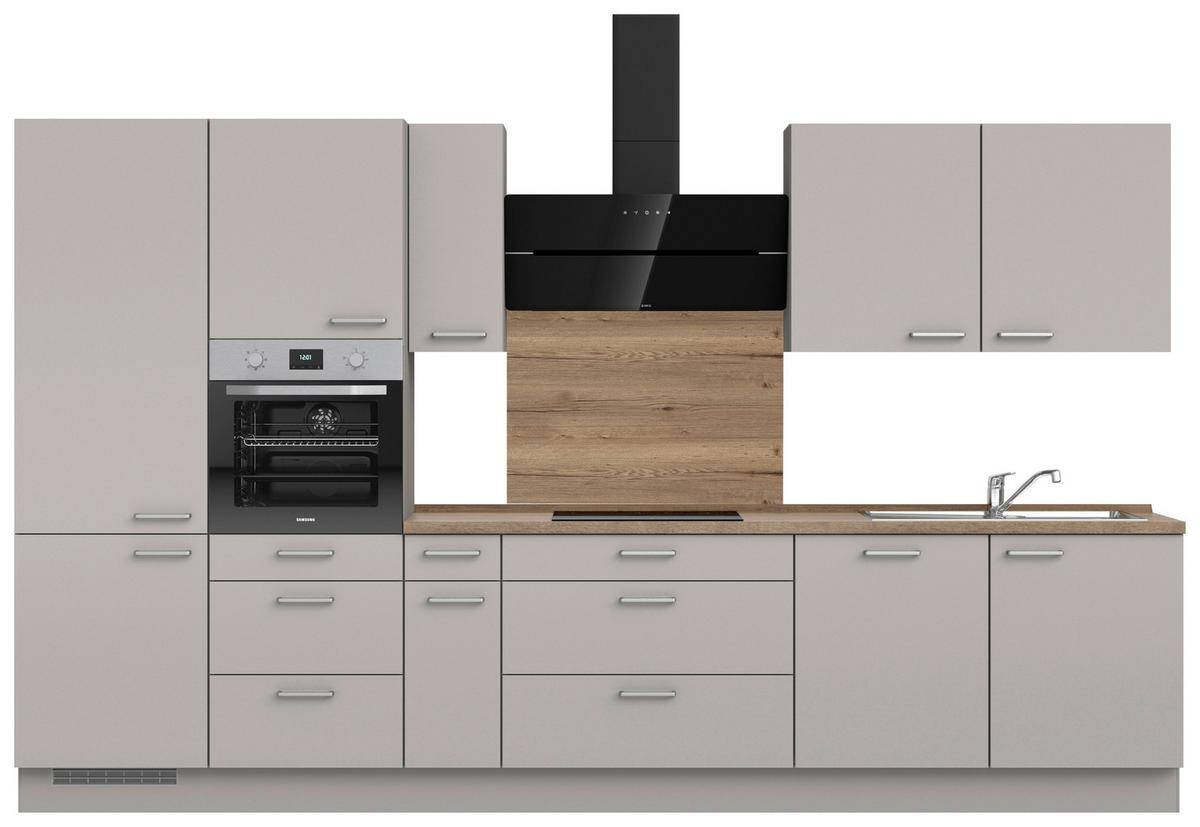 Küchenrückwand NV70 Eiche dunkel - Eiche dunkel, MODERN, Holzwerkstoff (90/70/1,6cm) - Nobilia