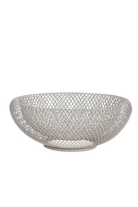 Dekoschale Nala in Sandfarben - Sandfarben, Modern, Metall (24/9cm) - Modern Living