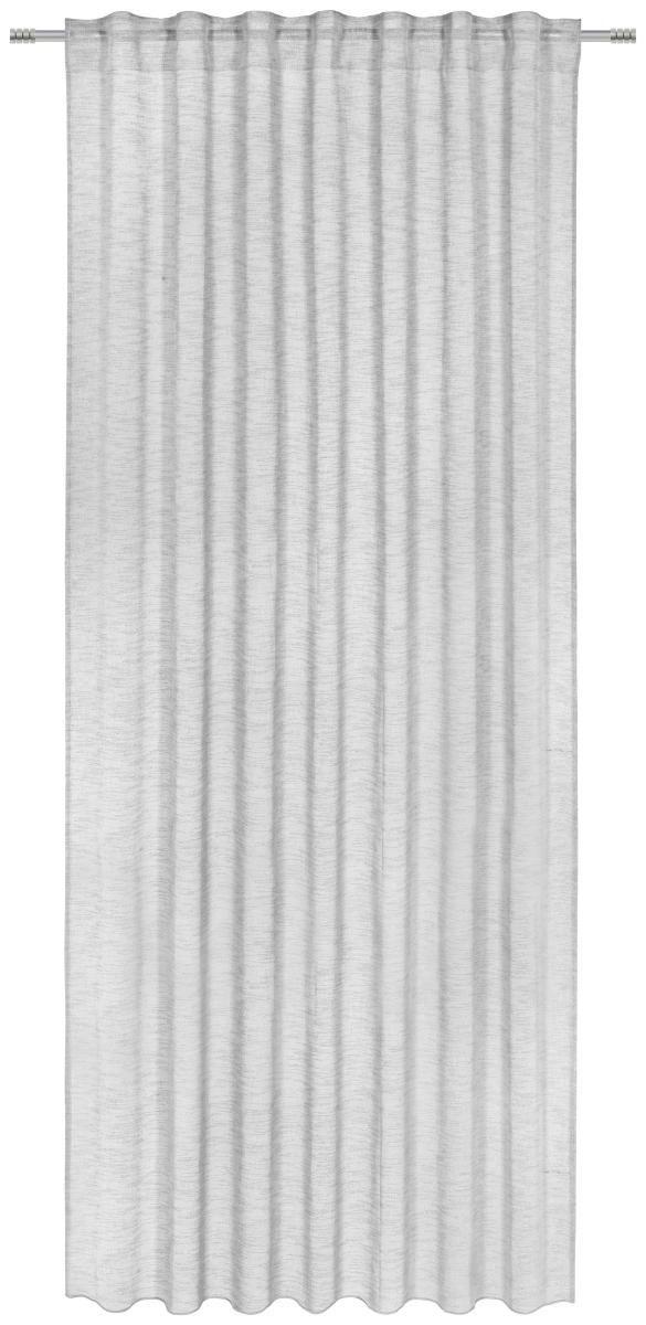 Fertigvorhang Sigrid in Grau ca. 140x300cm - Grau, MODERN, Textil (140/300cm) - Premium Living
