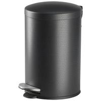 Treteimer Mason in Schwarz ca. 12l - Schwarz, KONVENTIONELL, Kunststoff/Metall (25/41cm) - Modern Living