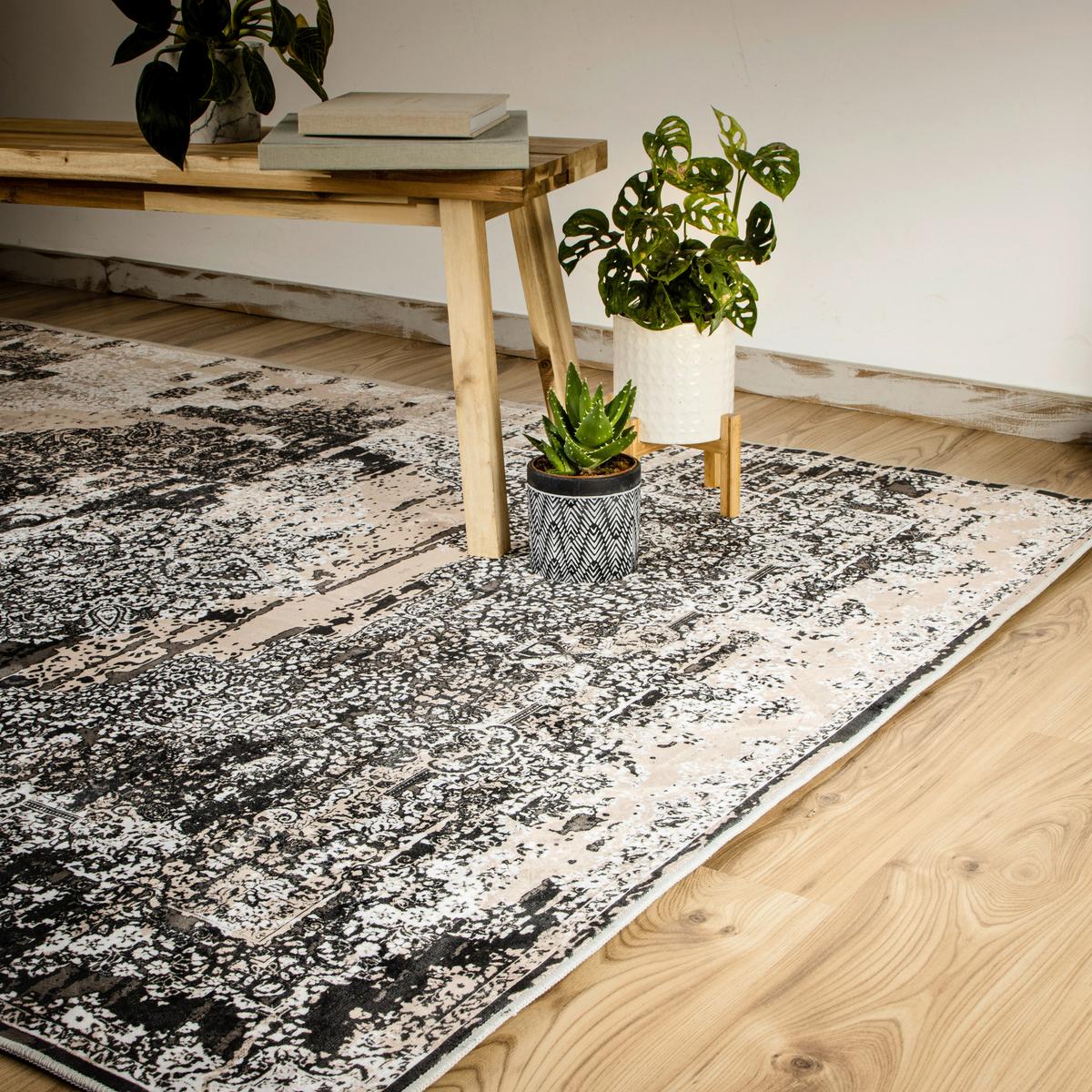 Flachwebeteppich My Tampa 134 - Beige, Design, Textil (120/170cm)