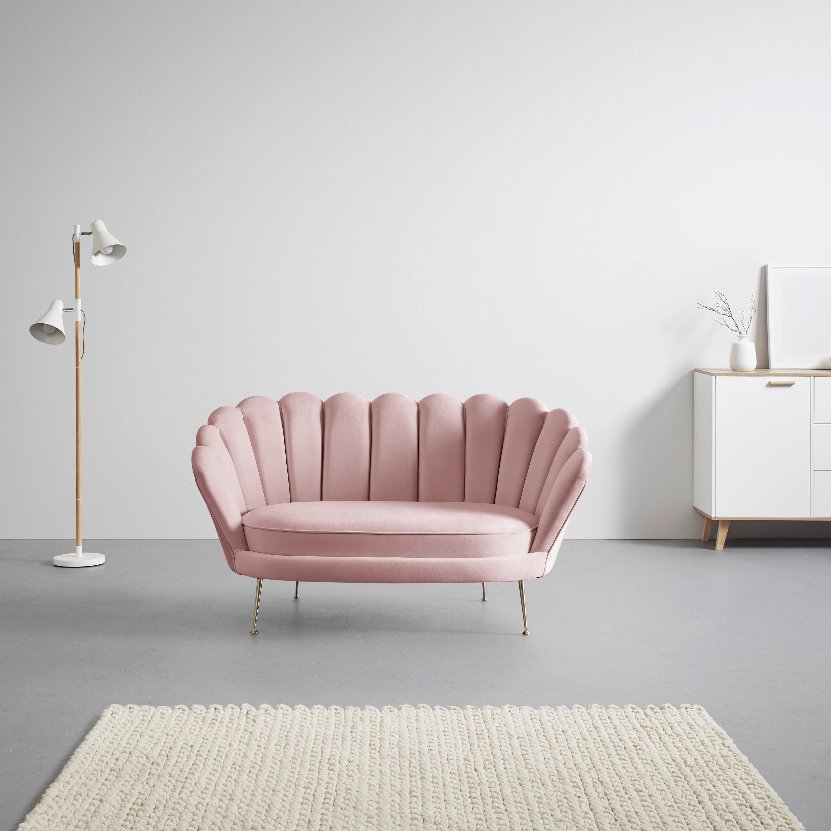 Sofa in Rosa online bestellen