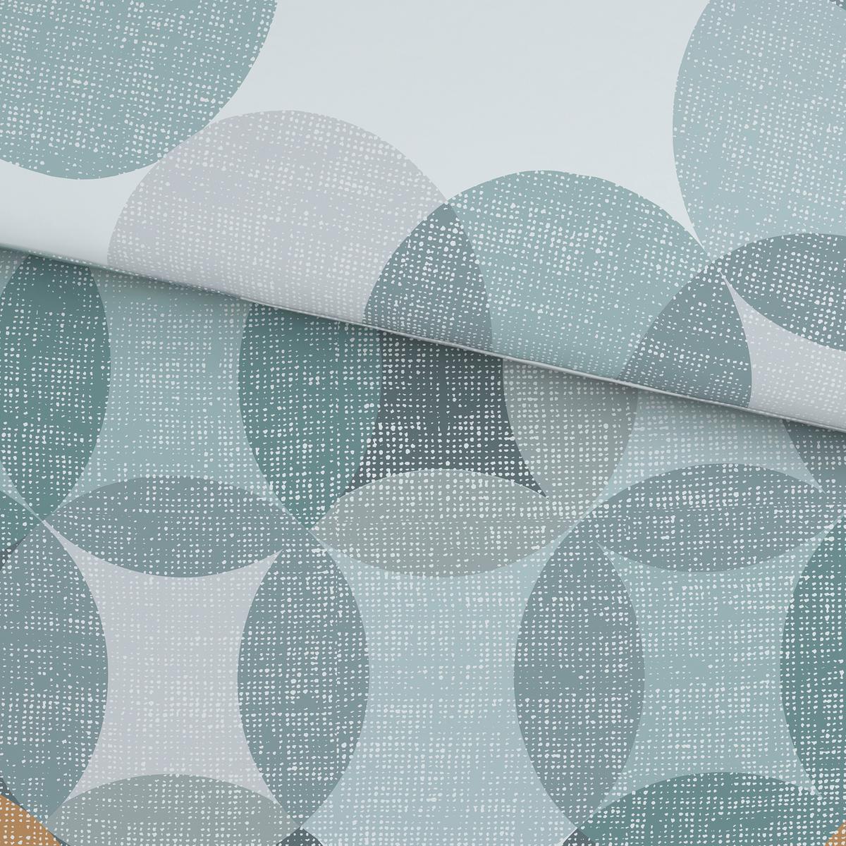 POŚCIEL NEUVAC - petrol/żółty, tkanina (135/200cm) - Novel