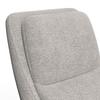 RELAXFÅTÖLJ ALICE - ljusgrå/svart, Modern, metall/trä (76/110/94cm) - Bessagi Home