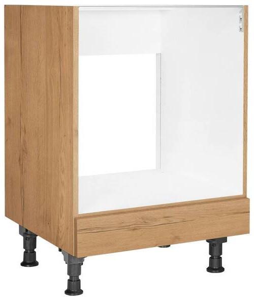 Herdumbauschrank Structura Eiche - Eichefarben, MODERN, Holzwerkstoff (60/87/56cm) - Nobilia