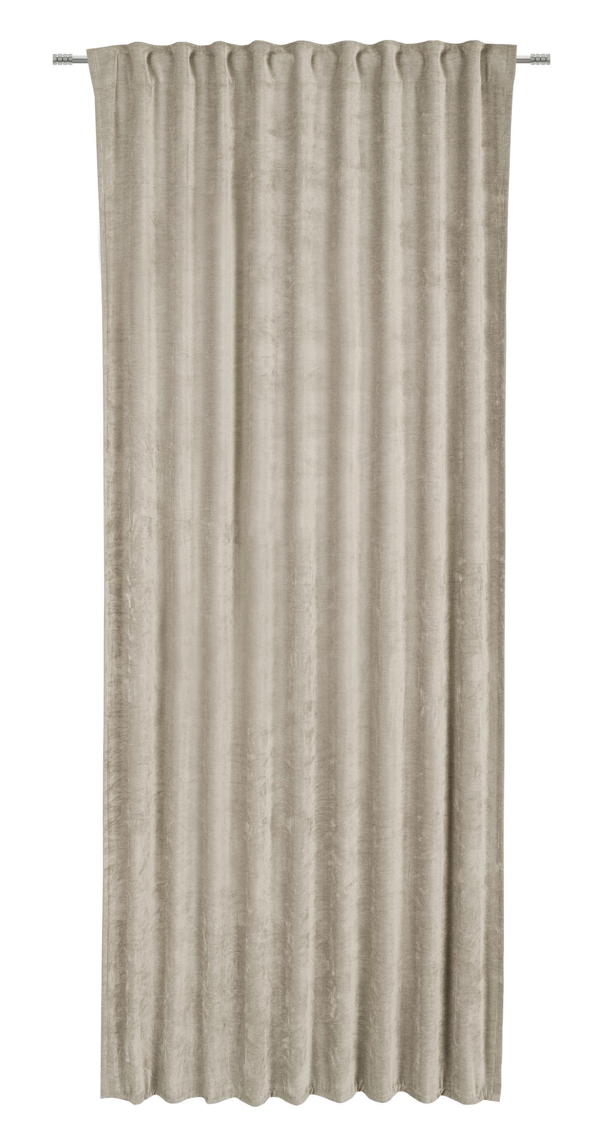 Fertigvorhang Casper Sandfarben ca. 140x245cm - Sandfarben, KONVENTIONELL, Textil (140/245cm) - Mömax