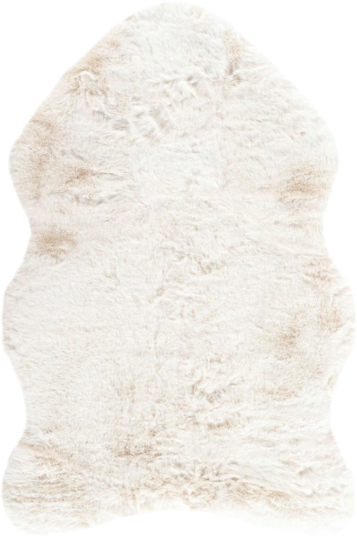 Covor din blană My Infinity, cca. 60x90cm - alb, Design, textil (60/90cm) - Obsession