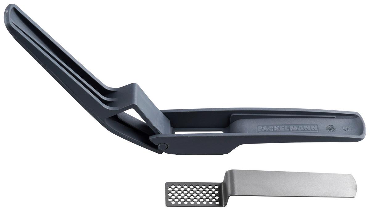 Knoblauchpresse Statement in Dunkelgrau - Dunkelgrau, Kunststoff/Metall (18,5cm) - Fackelmann