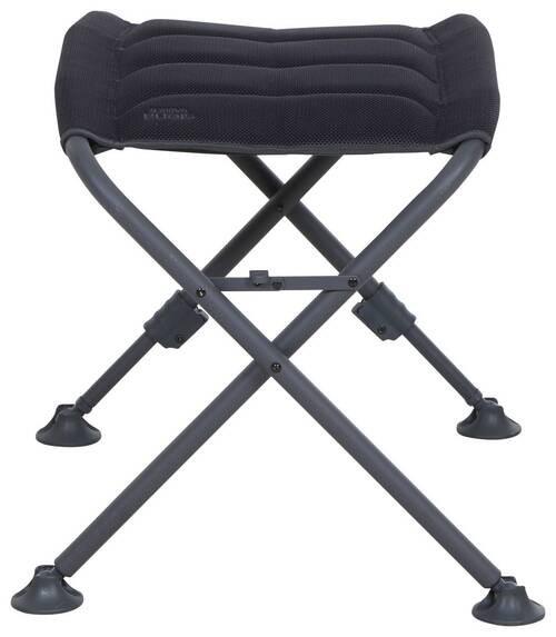 Campinghocker X-From + klappbar - Anthrazit, KONVENTIONELL, Textil/Metall (66/47/52cm) - Siena Garden