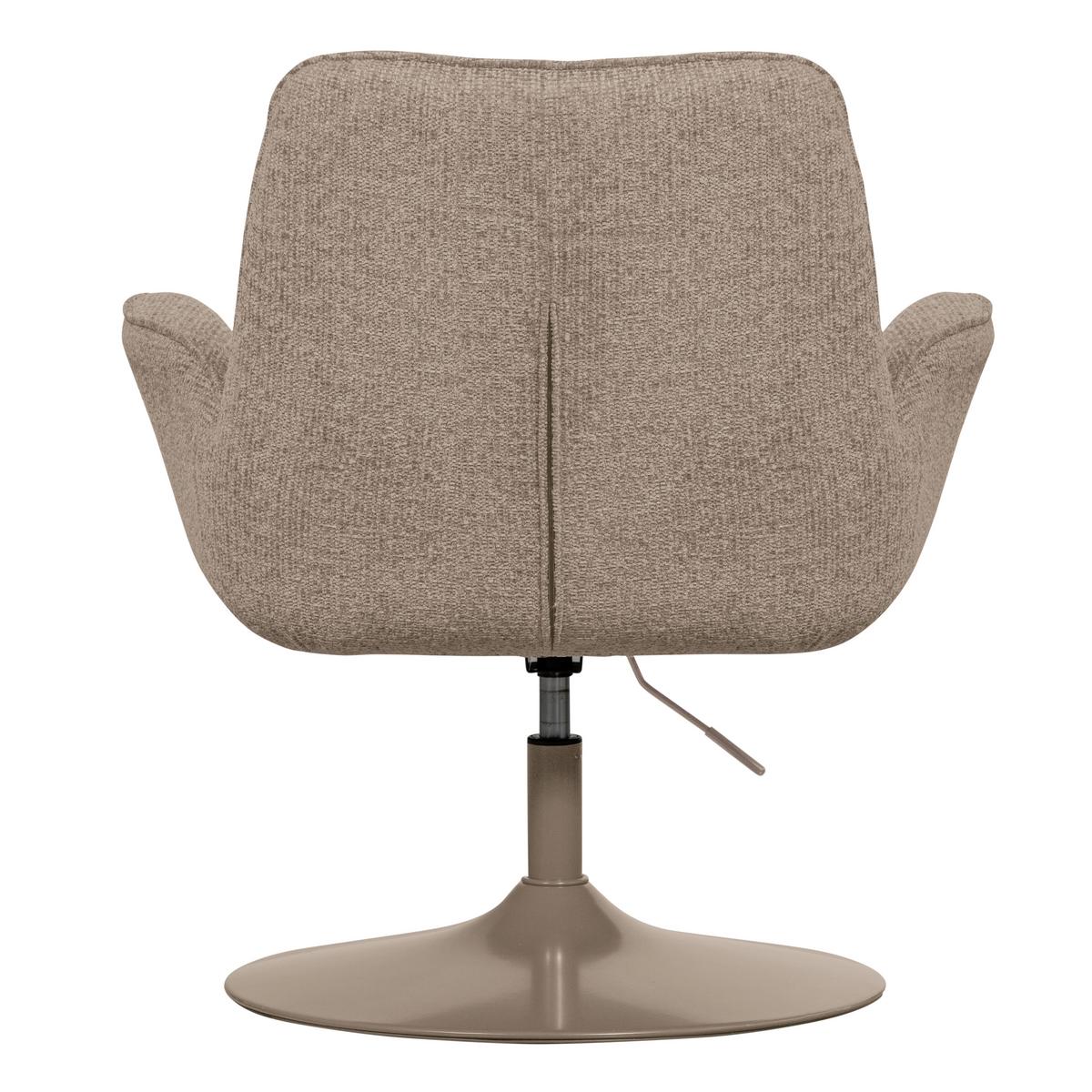 SESSEL Marten Sandfarben B: 79cm - Sandfarben, Design, Textil/Metall (79/91/76cm) - Livetastic