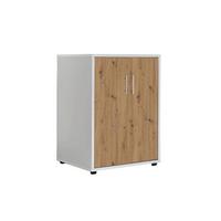 AKTENSCHRANK OFFICE EDITION - Eiche Artisan/Weiß, MODERN, Holzwerkstoff (54/74/50cm) - MID.YOU