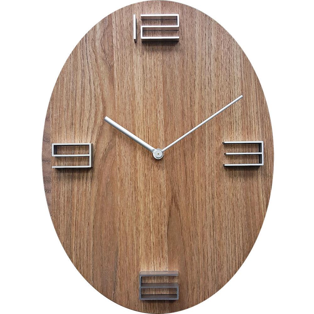 Wanduhr Hera Braun - Braun, Basics, Holz (29,5/39,5/4cm) - Nextime