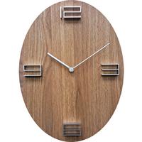 Wanduhr Hera Braun - Braun, Basics, Holz (29,5/39,5/4cm) - Nextime