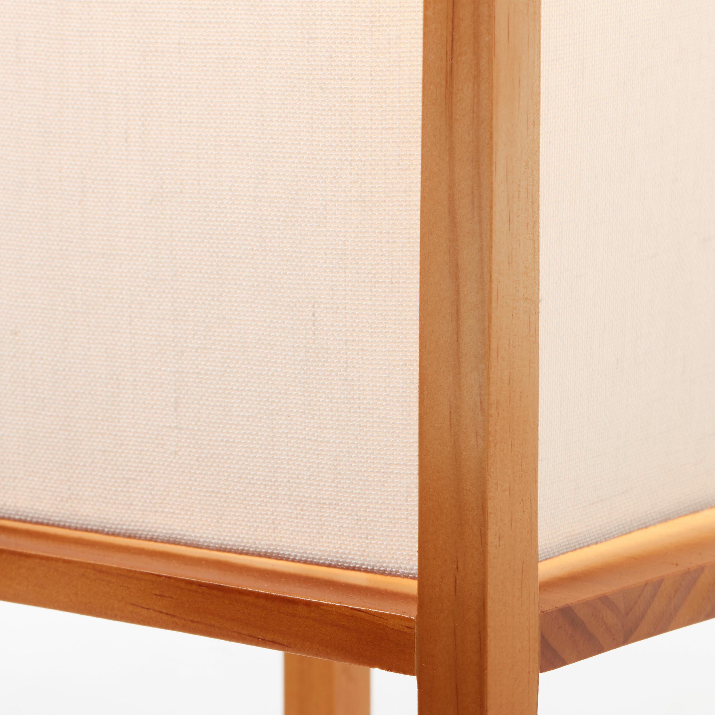 Stehleuchte Seaside max. 40 Watt - Weiß/Naturfarben, Natur, Holz/Textil (19/120/19cm) - Brilliant