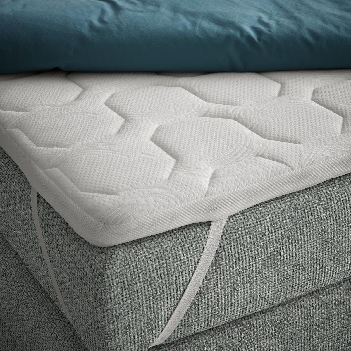 Boxspringbett Palace Grau ca. 180x200cm - Grau, KONVENTIONELL, Kunststoff/Textil (180/200cm) - Premium Living