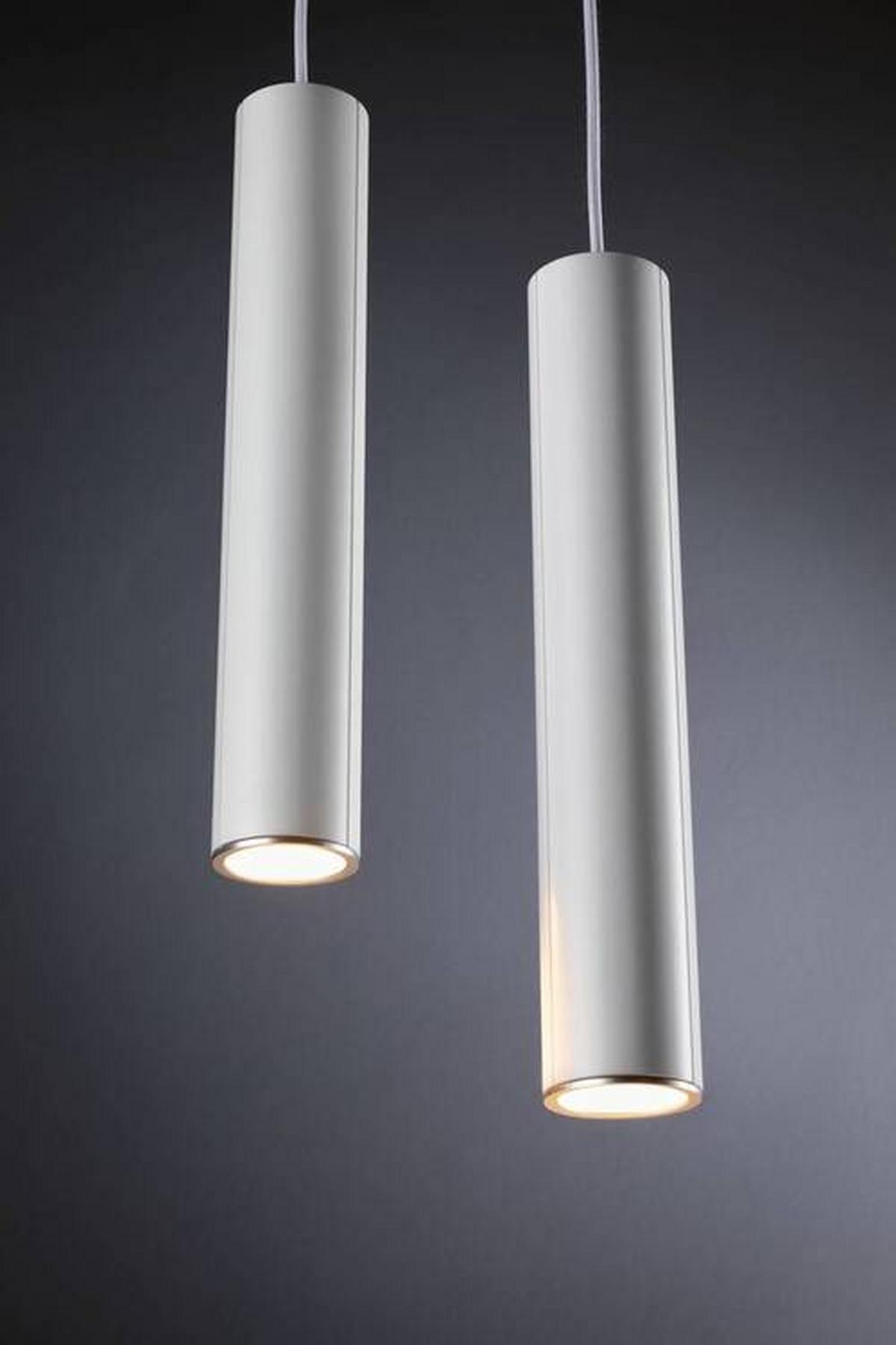 Schienensystem-Hängeleuchte Pendulum Catelejo max. 10 Watt - Chromfarben, Design, Metall (6,5/38,3cm) - Paulmann