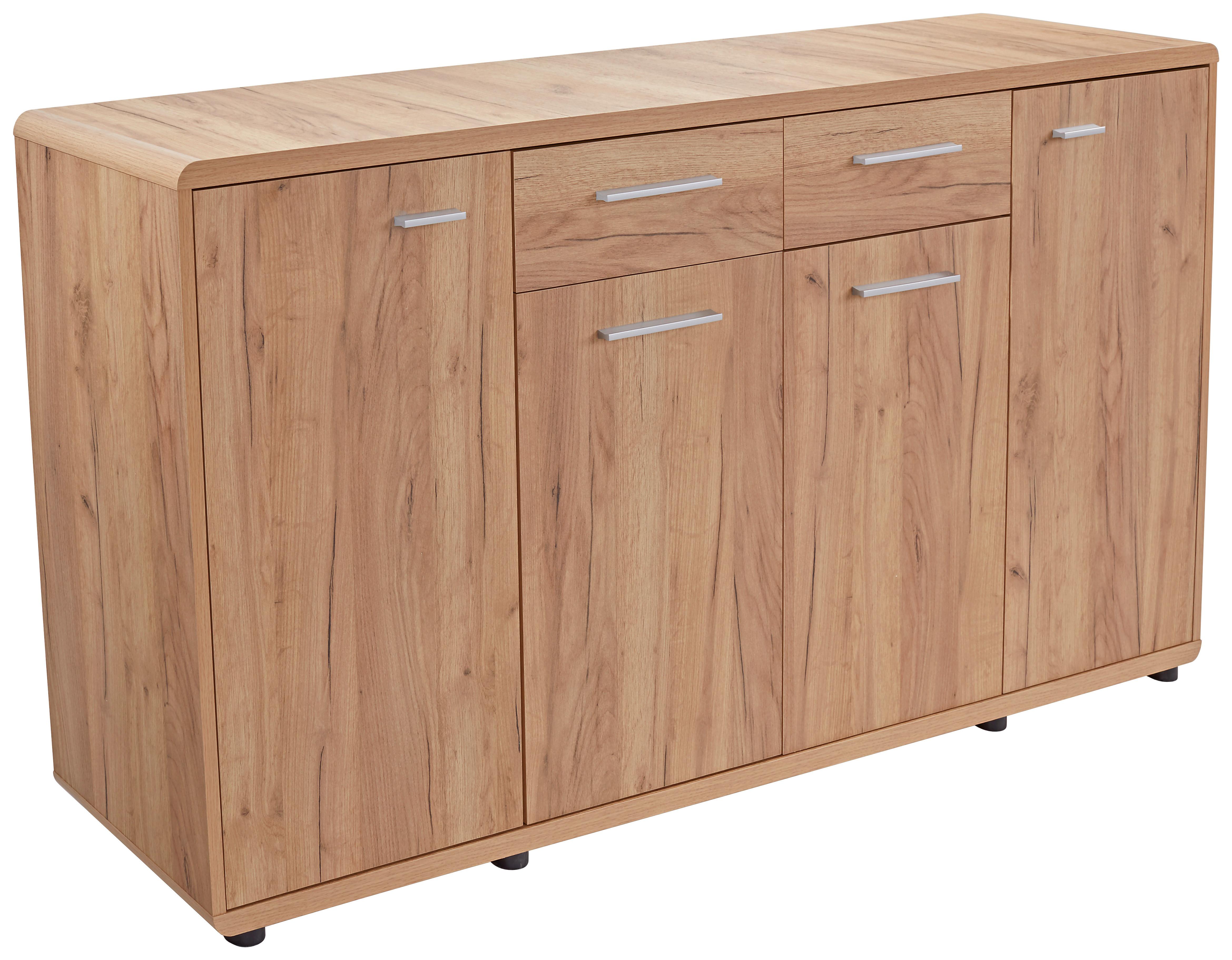 Comodă FONTANA - culoare lemn stejar, Modern, material pe bază de lemn (174/87/40cm) - Modern Living