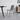 Stuhl "Ria", Samtbezug, grau, Gepolstert - Schwarz/Grau, MODERN, Textil/Metall (43,5/87/54cm) - Bessagi Home