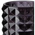 Teelichthalter Jolina Ø ca. 9,8 cm - Grau, MODERN, Glas (9,8/9,8cm) - Mömax modern living
