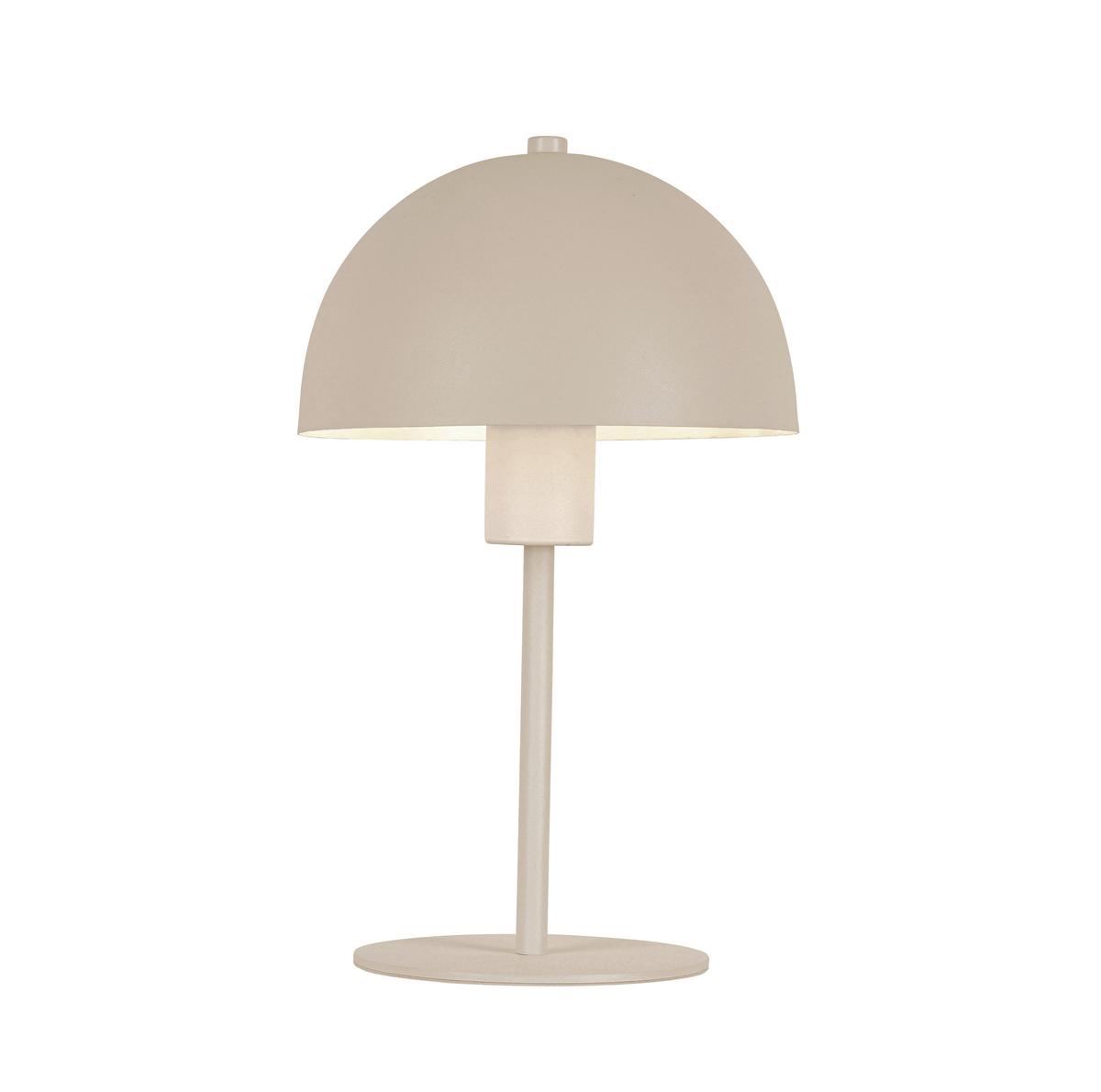 Asztali Lámpa Jertz - bézs, Konventionell, műanyag/fém (18/30cm) - Mömax