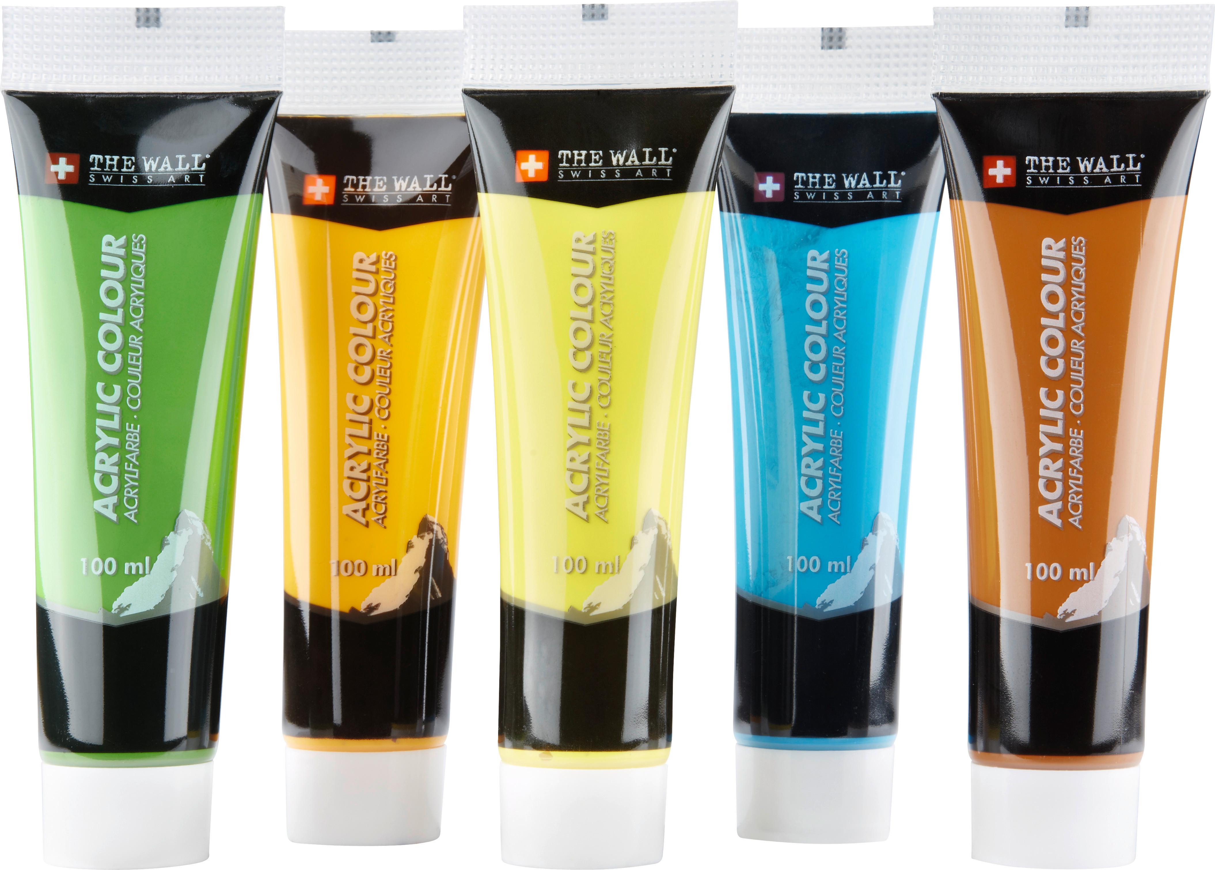 Akrilfesték 5x100ml Paint - sárga/barna - Modern Living