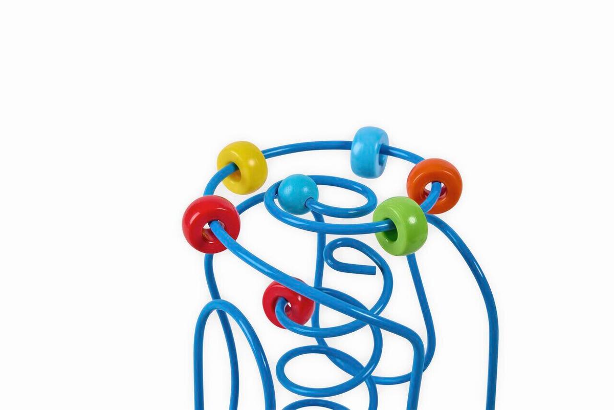 Készségfejlesztő Játék Hape - világoskék, Basics, műanyag/fa (11/11/11cm) - Hape