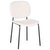 Stuhl Ira in Beige - Beige/Schwarz, MODERN, Holz/Textil (47/83/53cm) - Mömax