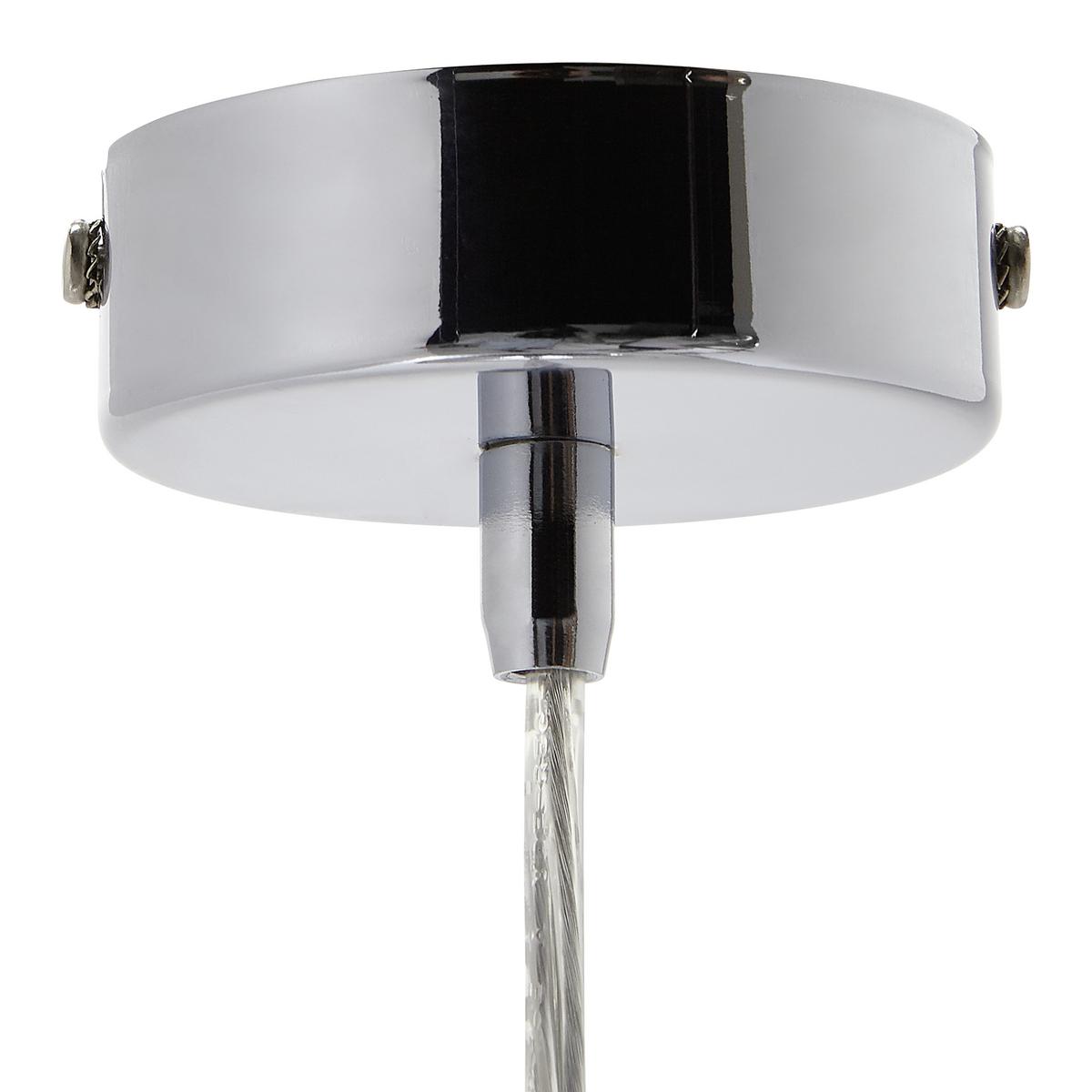 LAMPA WISZĄCA NINA - kolor chromowy, Modern, metal (41/124cm) - Modern Living