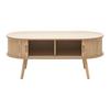 SOFFBORD SKANDY II - naturfärgad, Klassisk, trämaterial/trä (100/50/40cm) - Premium Living