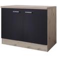 Spodnja Omarica Za Korito Milano - hrast/antracit, Moderno, kovina/leseni material (100/86/60cm) Spodnja Omarica Za Korito Milano - hrast/antracit, Moderno, kovina/leseni material (100/86/60cm)