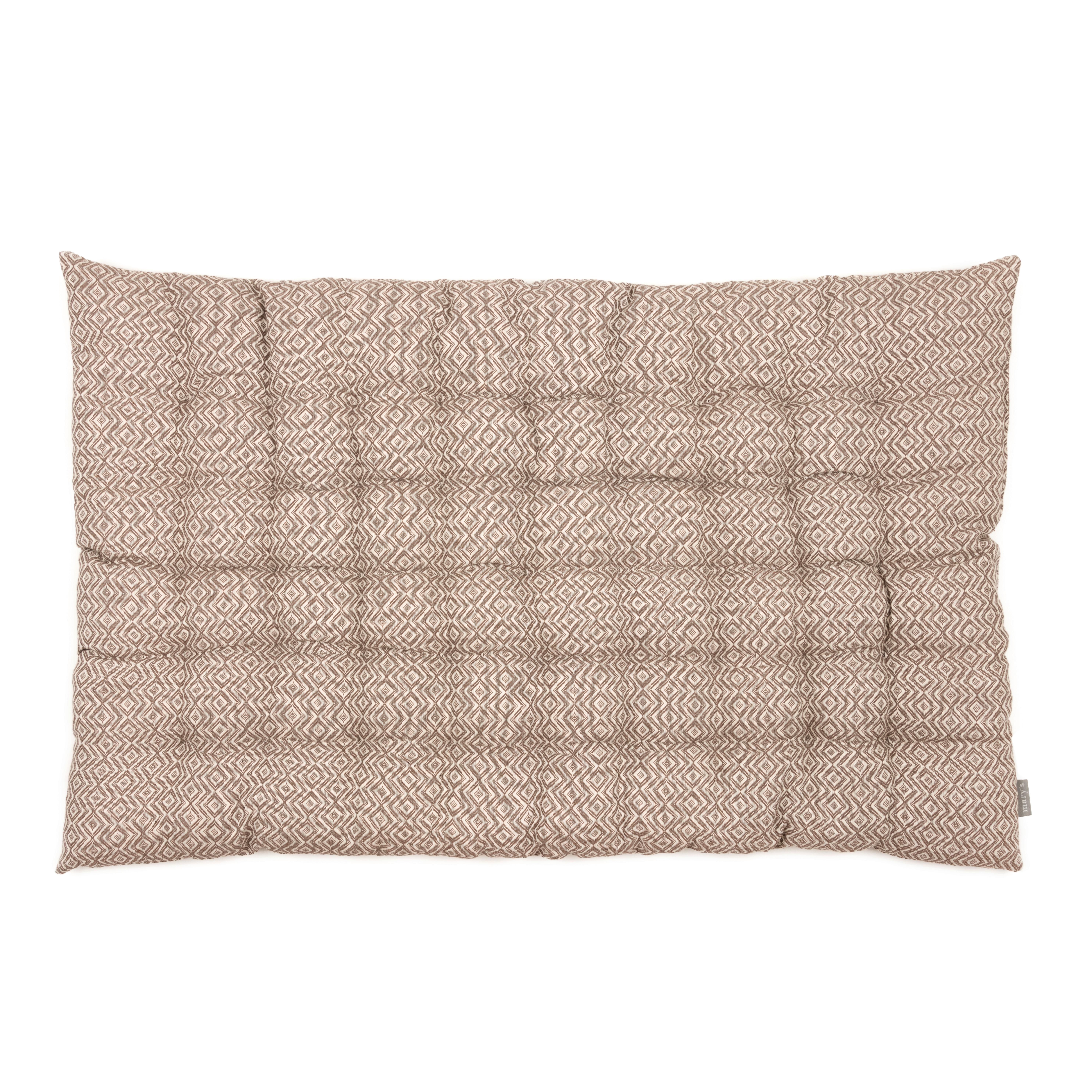 Boxkissen Dobby Schlammfarben ca. 60x100cm - Schlammfarben, Textil (60/100/7cm) - Mömax