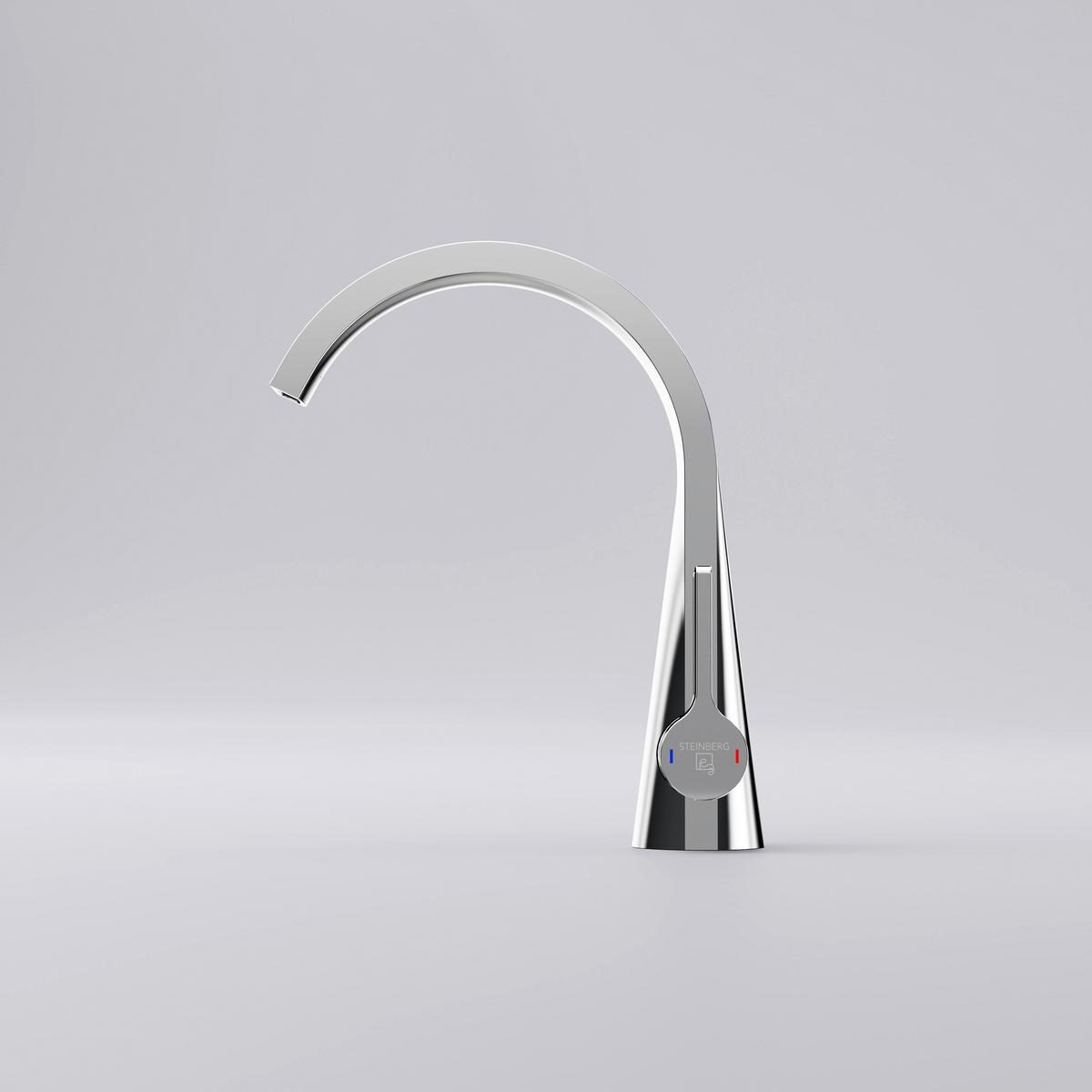 BATERIA UMYWALKOWA 280 1010 - kolor chromowy, Modern, metal (5,8/22,6/18,6cm)