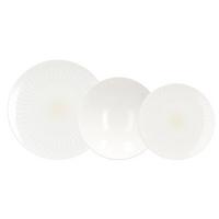 Servis Za Jelo Moon Ivory - bijela, Basics, keramika (29,5/28,5/23,5cm) - Tognana