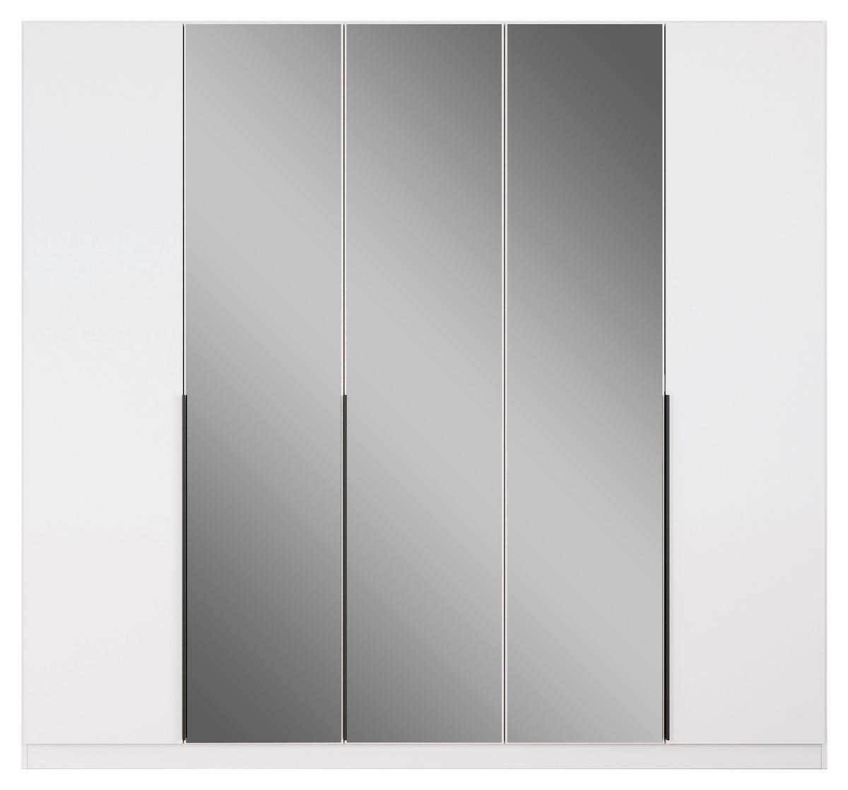 Ormar S Klasičnim Vratima Skyla - bijela/siva, Moderno, drvni materijal/metal (226/210/54cm) - Modern Living