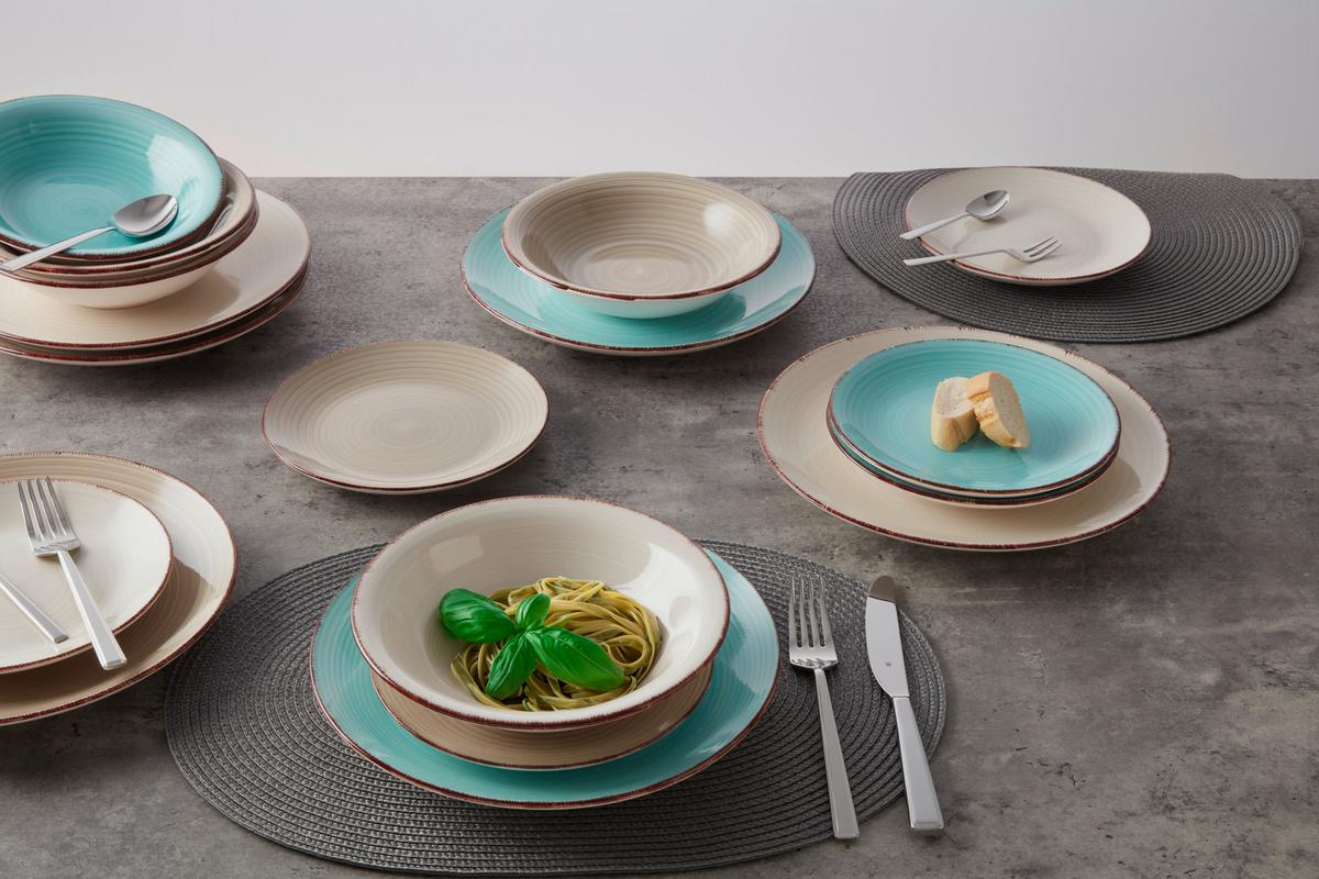 Serviciu de masă 18/1 Inka  Based - alb, Konventionell, ceramică - Based