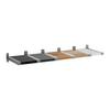 VÄGGHÅLLARE LENTINI II -SB- - aluminiumfärg, Modern, metall (3,2/8/25,5cm) - Mömax