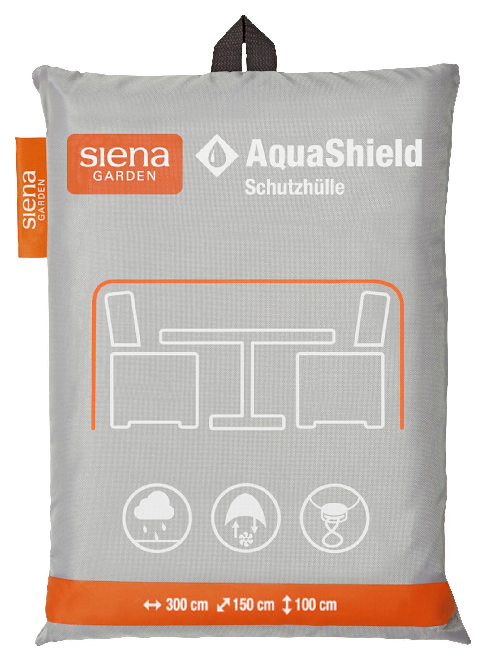 SCHUTZHÜLLE T44673 - Grau, MODERN, Textil (300/100/150cm) - Siena Garden