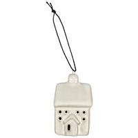 Dekohänger Homie Grau - Creme, KONVENTIONELL, Keramik/Textil (4,5/6,8/3,8cm) - Mömax