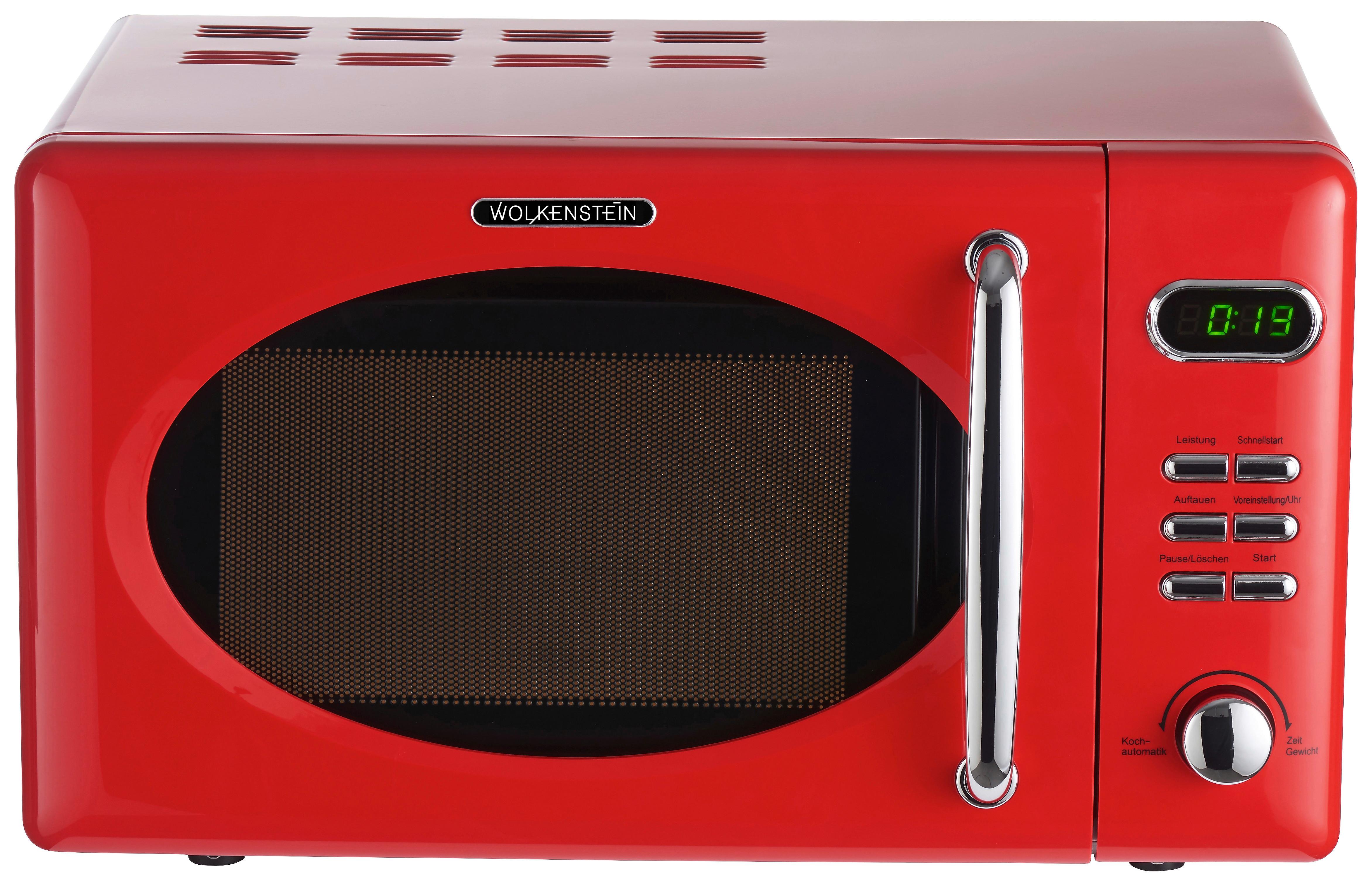 KUCHENKA MIKROFALOWA WMW720 FR ROT - czerwony, Basics, metal (46/26/37cm) - Wolkenstein