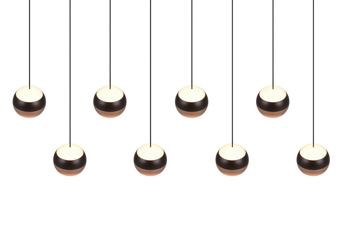 LAMPA ZWIESZANA LED 344410832 ORBIT - czarny, Design, metal (150/13/200cm) - Trio Leuchten