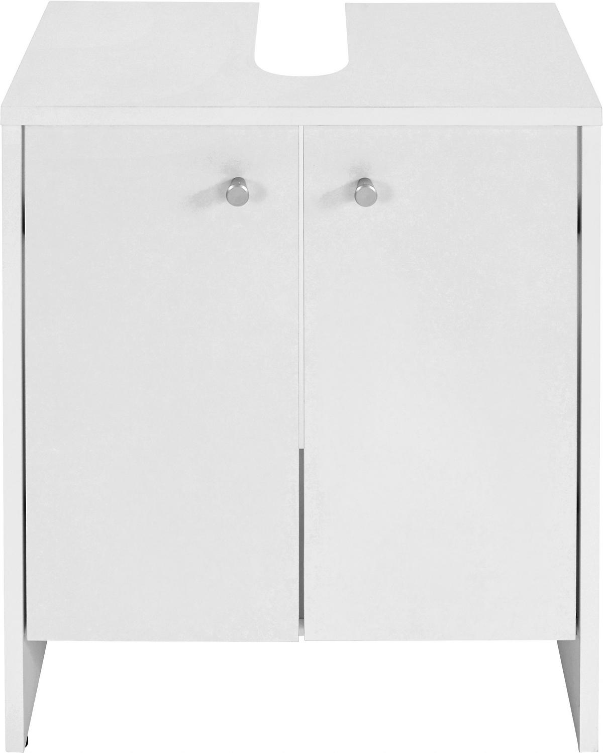 Element Ispod Umivaonika Klassik - bijela/boje aluminija, Konvencionalno, plastika (50/56/30cm)